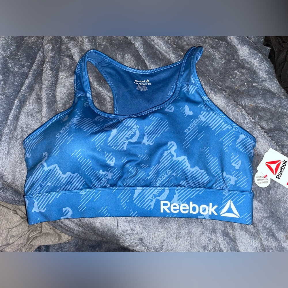 XXL Blue Reebok Sports Bra.